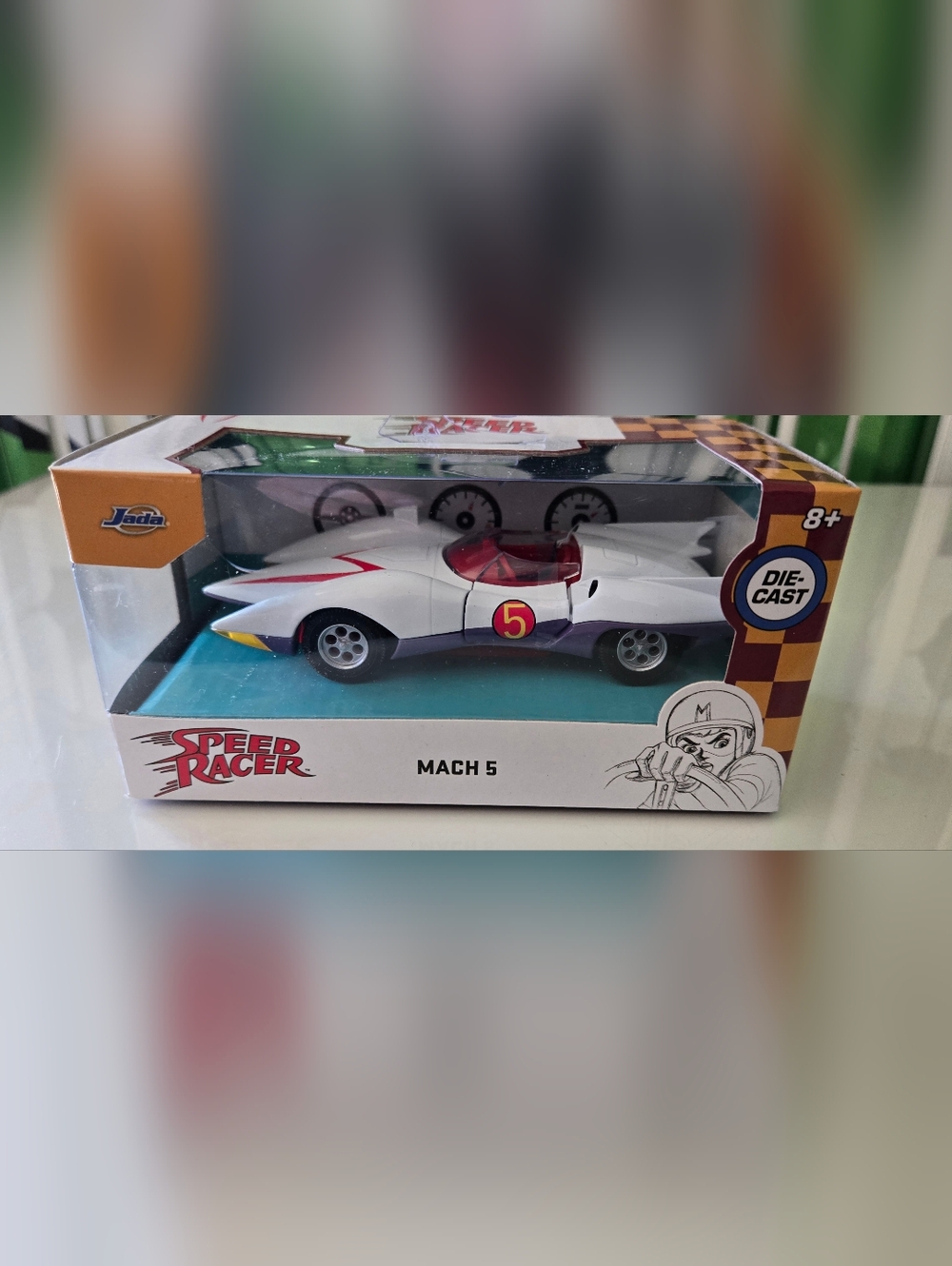 Speed Racer Mach 5 White 13 cm Approx Jada